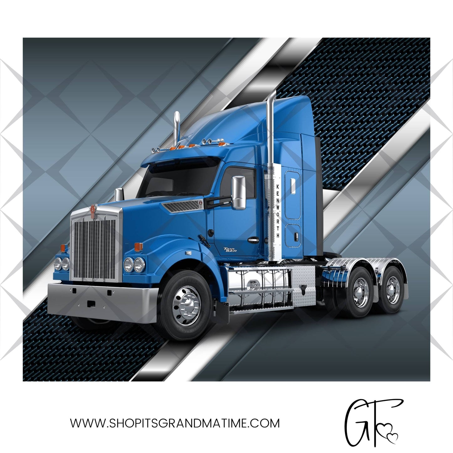 SUB1741 Over-the-road Trucker Tumbler Sublimation Transfer
