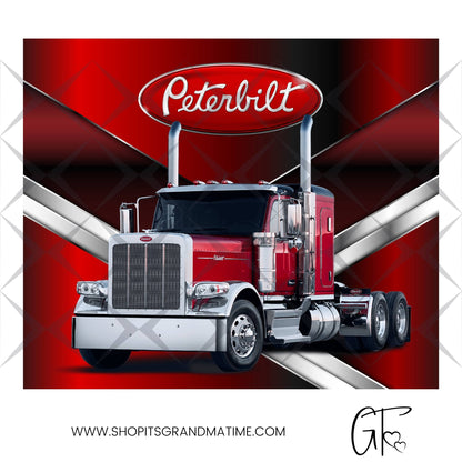 SUB1762 Over-the-road Trucker Tumbler Sublimation Transfer