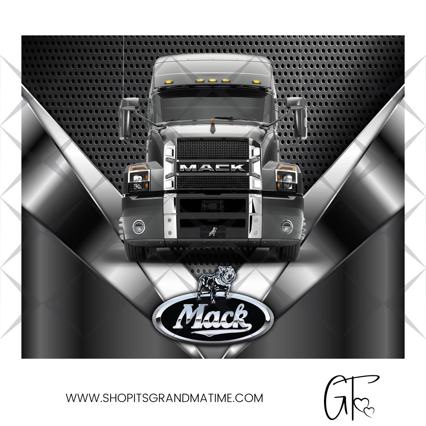SUB1764 Over-the-road Trucker Tumbler Sublimation Transfer