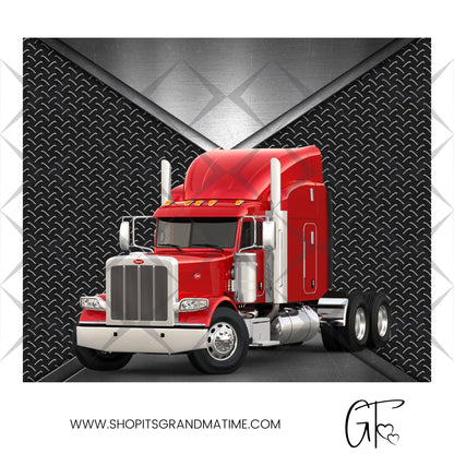 SUB1766 Over-the-road Trucker Tumbler Sublimation Transfer