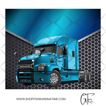 SUB1767 Over-the-road Trucker Tumbler Sublimation Transfer