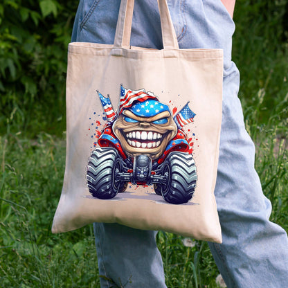 SUB1925 4th of July Monster Truck Sublimation Transfer