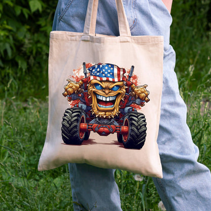 SUB1930 4th of July Monster Truck Sublimation Transfer
