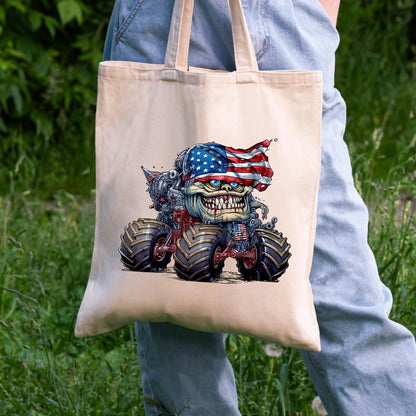 SUB1933 4th of July Monster Truck Sublimation Transfer