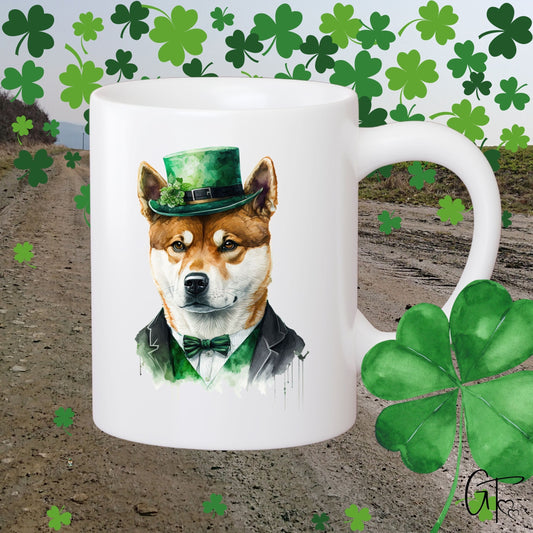 Fox Gangster St. Patrick's Day Mug
