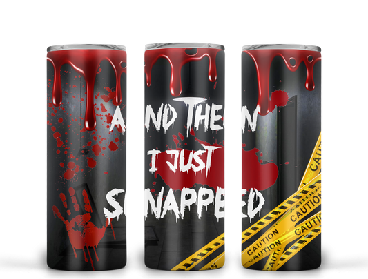 And Then I Just Snapped #10 | True Crime | Crime Junkie Tumbler