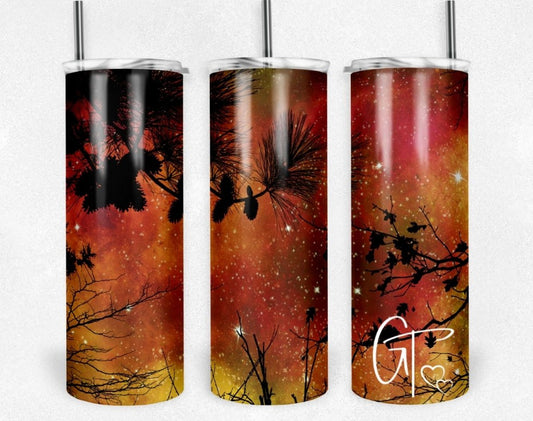 Forest of Stars Orange Tumbler