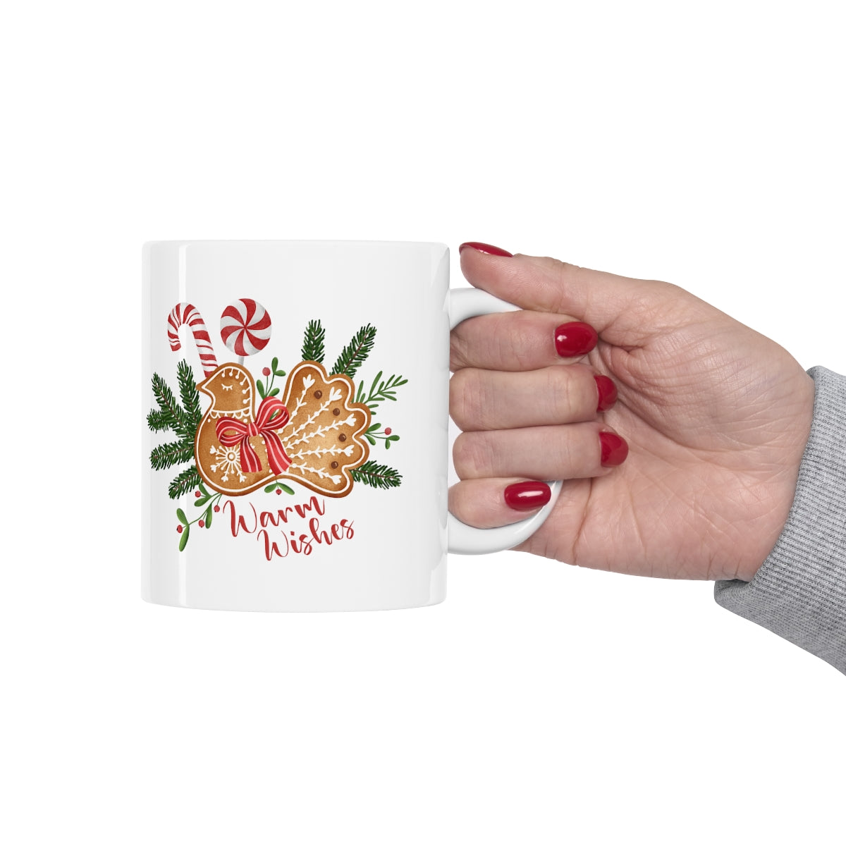 Warm Wishes for Christmas Ceramic Mug