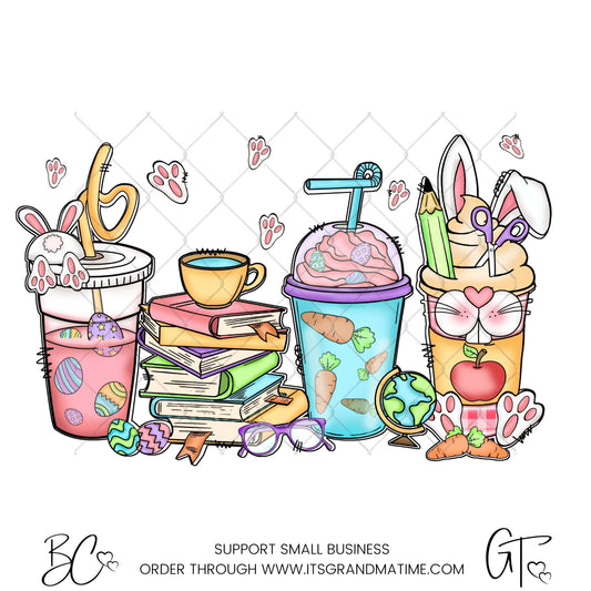 SUB176 Easter Drinks with Books for Teacher