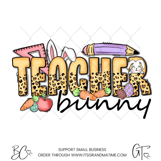 SUB177 Easter Teacher Bunny