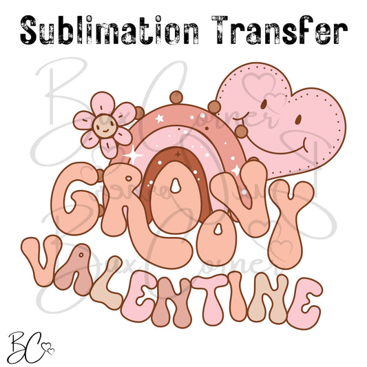 Valentine's Day Transfer - SUB236 Goovy Valentine