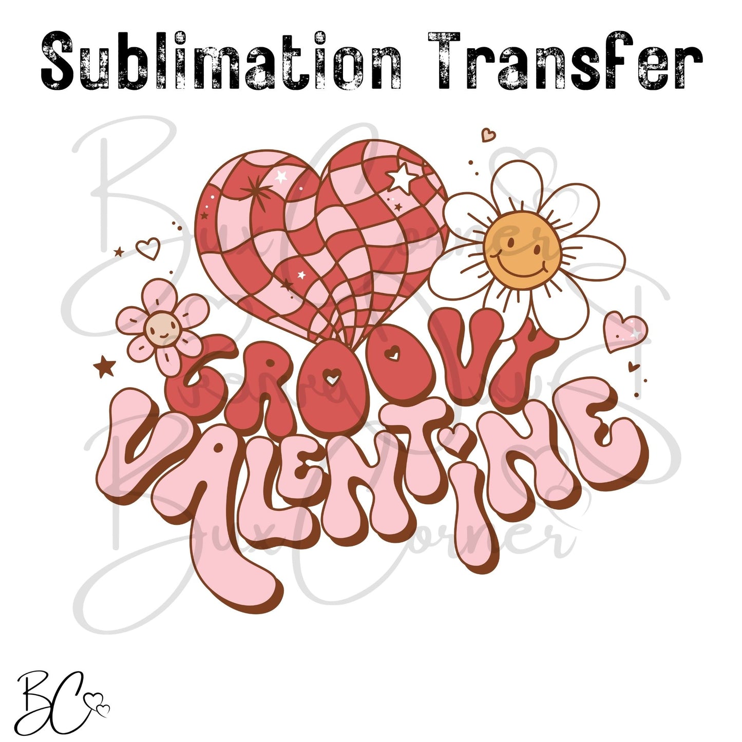 Valentine's Day Transfer - SUB237 Goovy Valentine