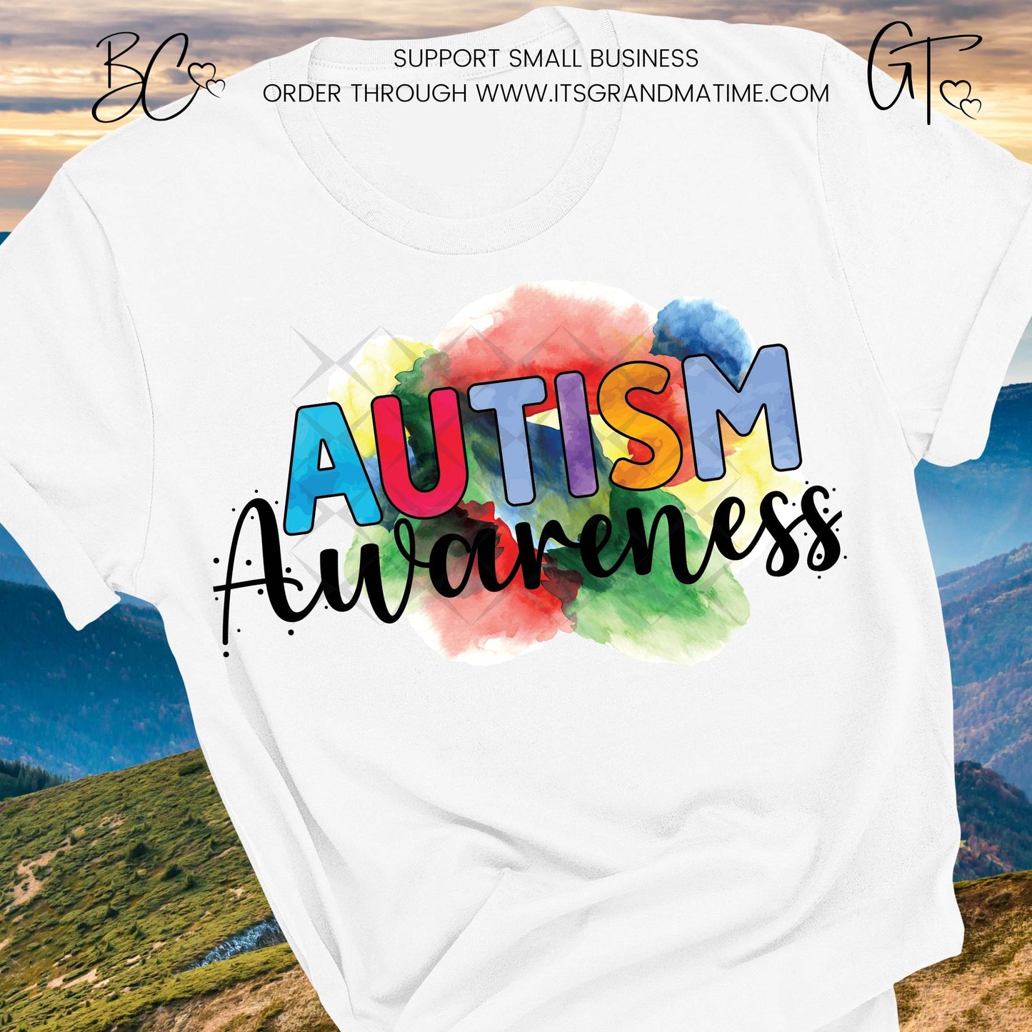 SUB429 Autism Awareness Autism Sublimation Transfer