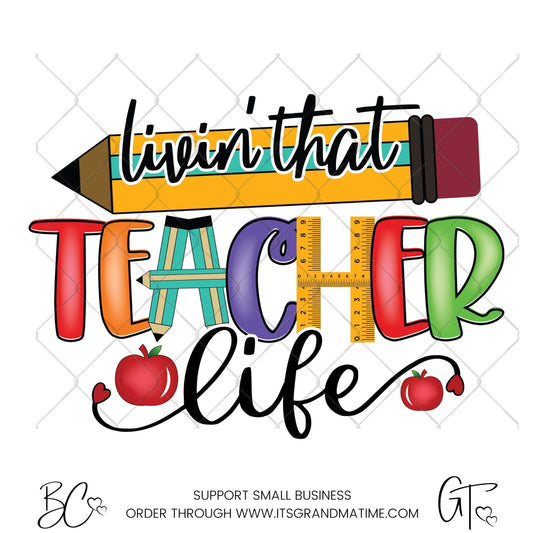 SUB594 Livin' That Teacher Life School Teacher Transfer