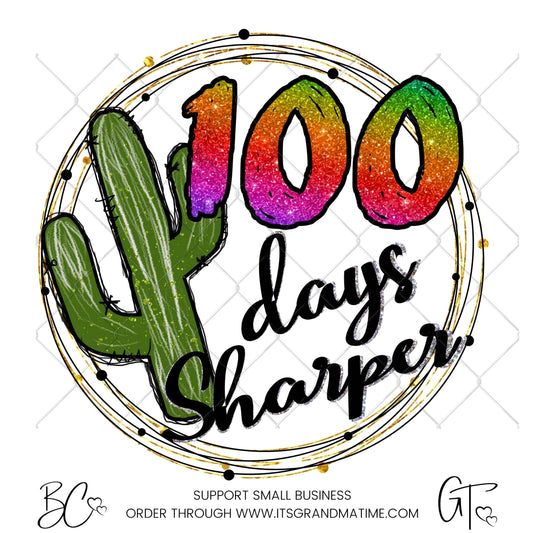 SUB598 100 Days Sharper Cactus School Teacher Transfer