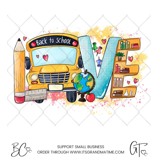 SUB604 LOVE with School Bus Driver - School Teacher Transfer