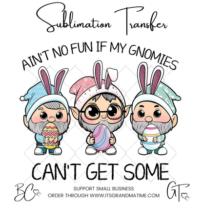 SUB708 Gnome Squad Ain’t No Fun Easter Transfer