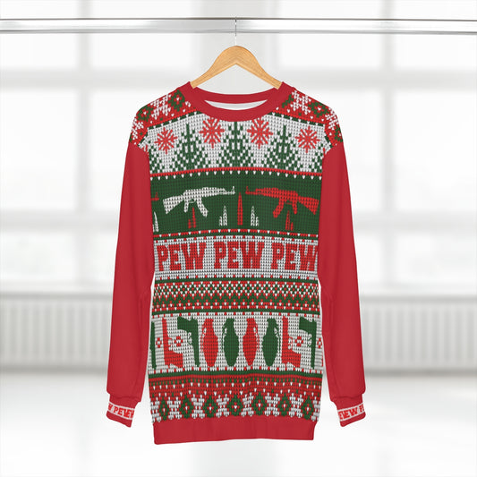 Pew Pew Ugly Sweatshirt